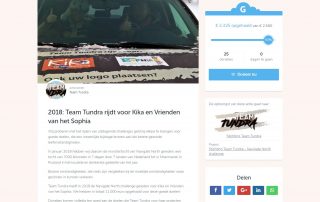 Doneren 2018 via Geef.nl | Stichting Team Tundra