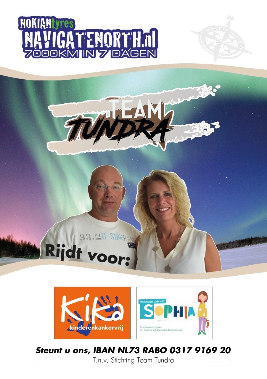 Team Tundra | Nieuw Lekkerland | Navigate North | Flyer voorkant