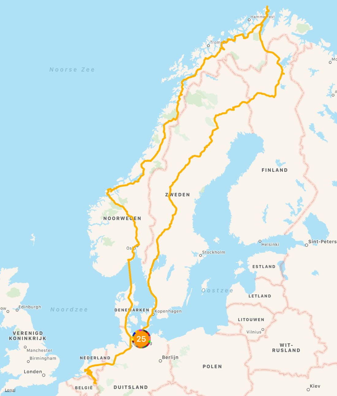Route Team Tundra 2019 | Navigate North